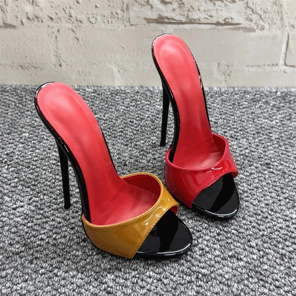nuevas-zapatillas-de-tacon-alto-de-16-14cm-zapatos-sexis-de-verano-para-mujer-chanclas-de-charol-punta-abierta-negro-rojo-negro-desnudo-blanco-colores-personalizados