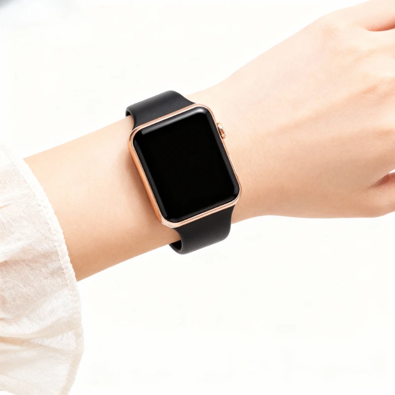 Fashion Digital Watches For Women Men Simple Square Sports LED Wristwatches Silicone Strap Casual Electronic Clock Reloj Hombre