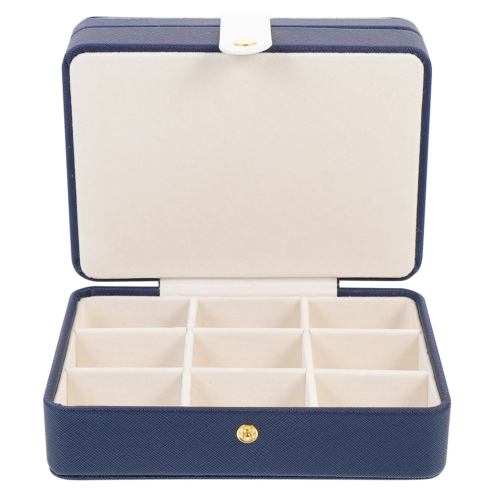 PU Jewelry Organizer Portable Multilayer Box for Necklaces Rings Earrings Storage Travel Case Home Decor Gift