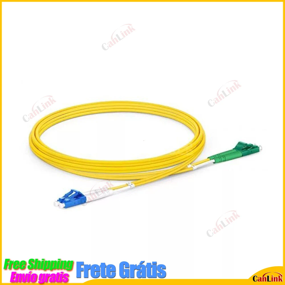 5 Teile/los LC/APC Zu LC/UPC Single mode Duplex Optische Faser Patchkabel Kabel Dual Core, 3,0mm,9/125 1m 2m 3m 5m 10m 15m