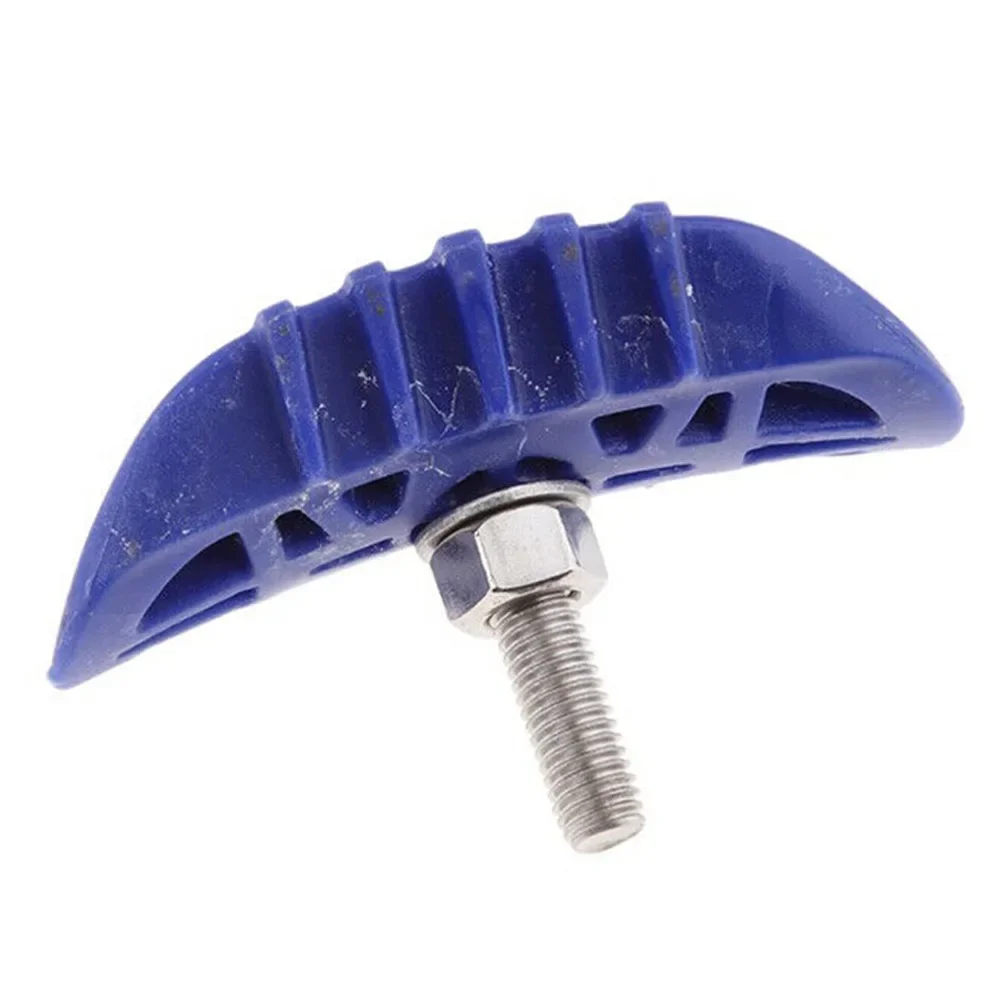 1pcs Motorcycle Motocross Enduro Wheel Rim Lock Tire Lock Blue Easy To Install Lock Tyre Metal Protect Against Abrasion