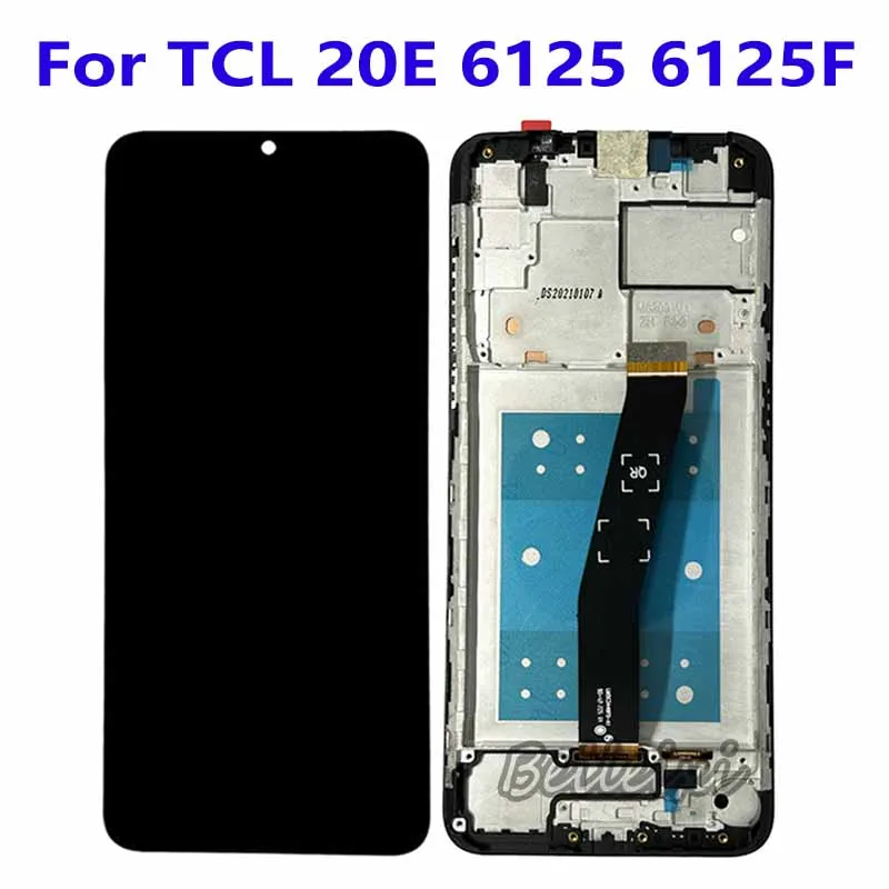 For TCL 20Y 6156 6156A 6156H 6156D 6156A1 LCD Display Touch Screen Digitizer Assembly For TCL 20E 6125 6125F 6125A 6125F1