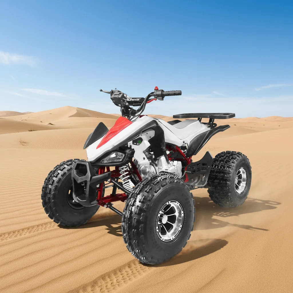 Cuatrimoto Automática con Transmisión por Cadena de 125cc para Niños de 11 Años, ATV de 125cc 110cc con Arranque Eléctrico de 36V, Gran Venta