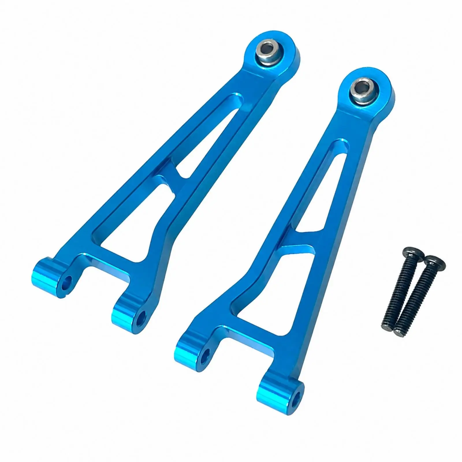 Direct Fit Front Control Arm Assembly for 1/14 RC Car 14209 14210 H14BM Aluminum Open-frame Design Upgrade
