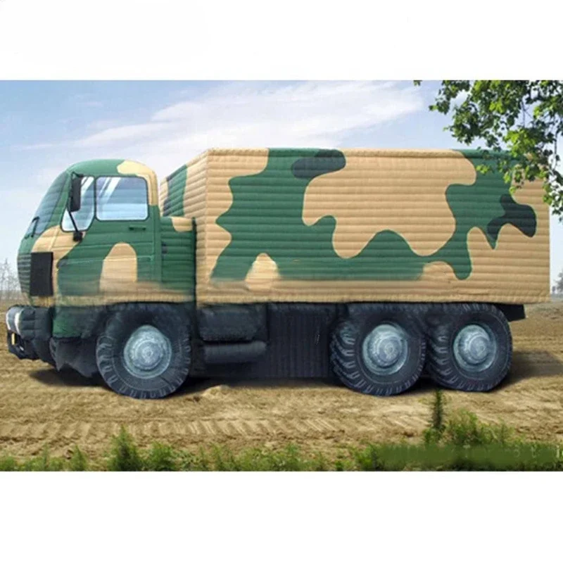 inflatable jeep Cool ideas camouflage car,Off-road military vehicle model for event advertising