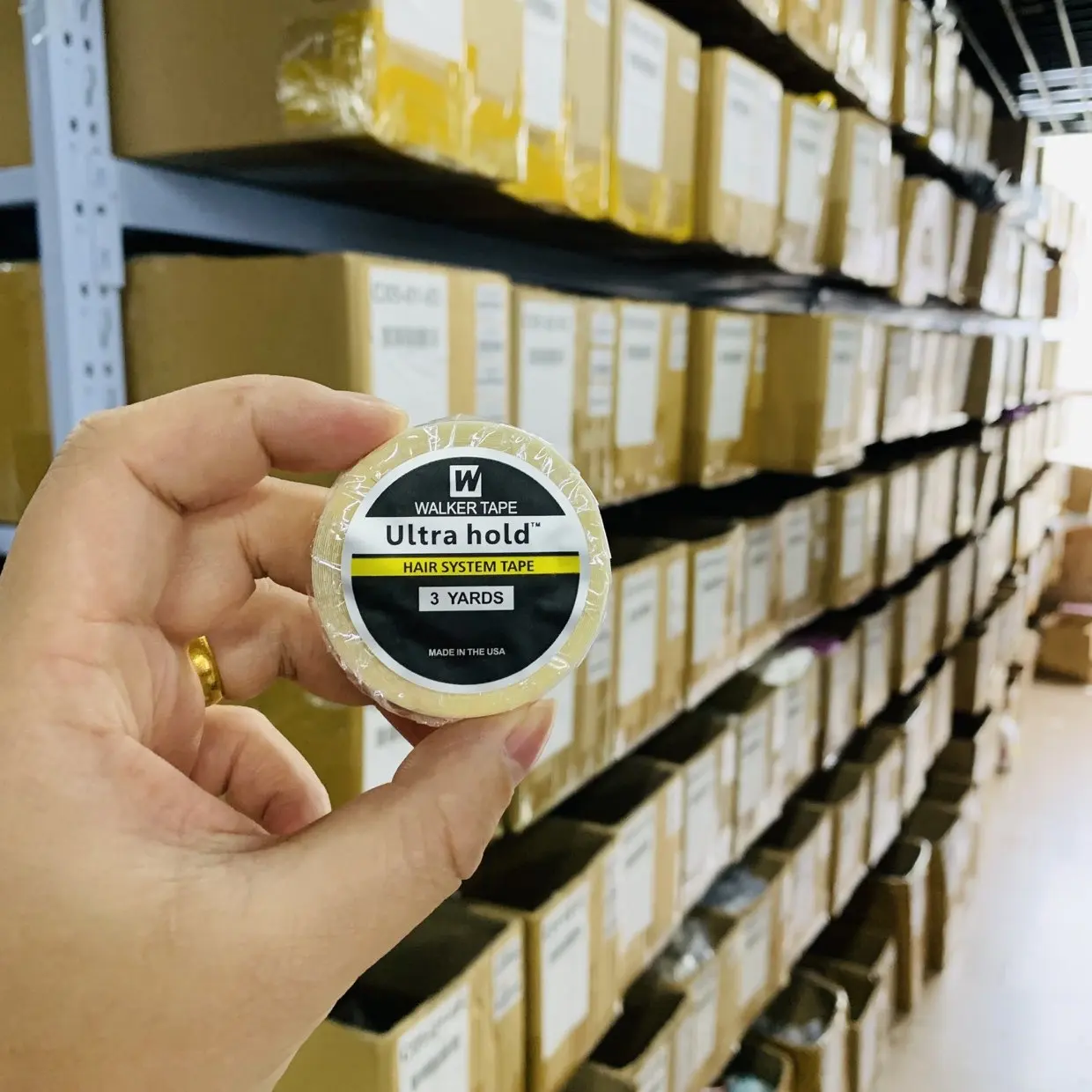 10 pièces 3 mètres 0.8 cm WALKERS ruban dentelle avant cheveux SystemTape Extension Ultra tenir Walker bande double perruque adhésif