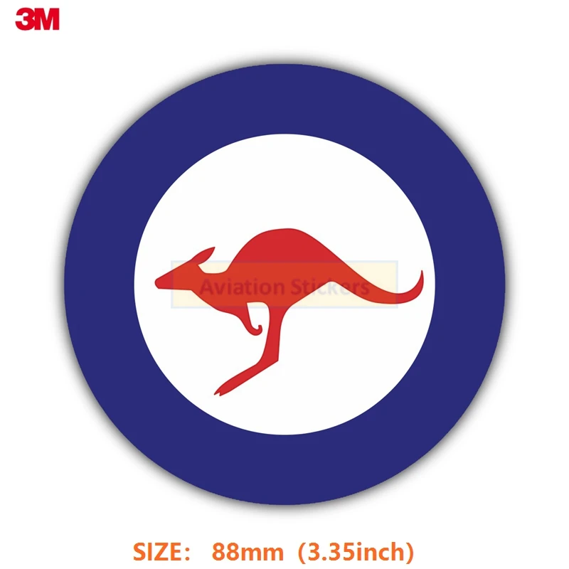 Australian Aviation Vinyl waterproof Stickers for Funny Luggage Car Cartoon Stickers Art Cute Laptop Stickers