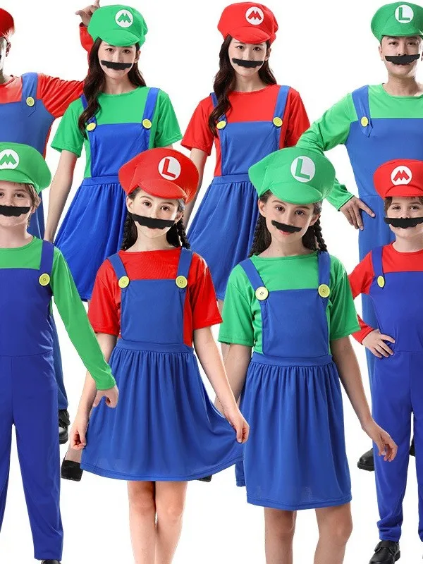 

Super Halloween Costume for Adults And Children Parent-Child Matching Stage Performance Outfit Role-playing Clothes