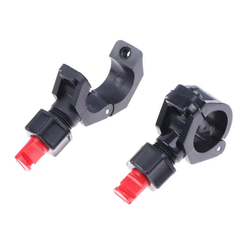 Quick Release Nozzle Clamp Wide Angle Flat Fan Eyelet Clip Easy Replace For Car Detailing Garden Irrigation Applications