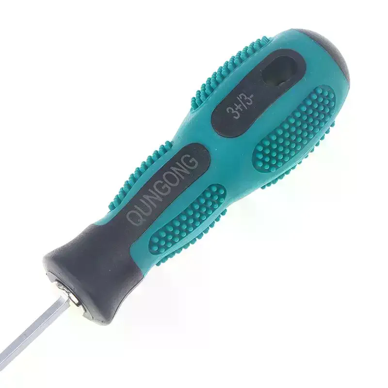 Installation Disassembly Repair Hand Tool Dual Use Slotted Flat Cross Screwdriver Magnetic Tip Anti-slip Handle Screwdriver