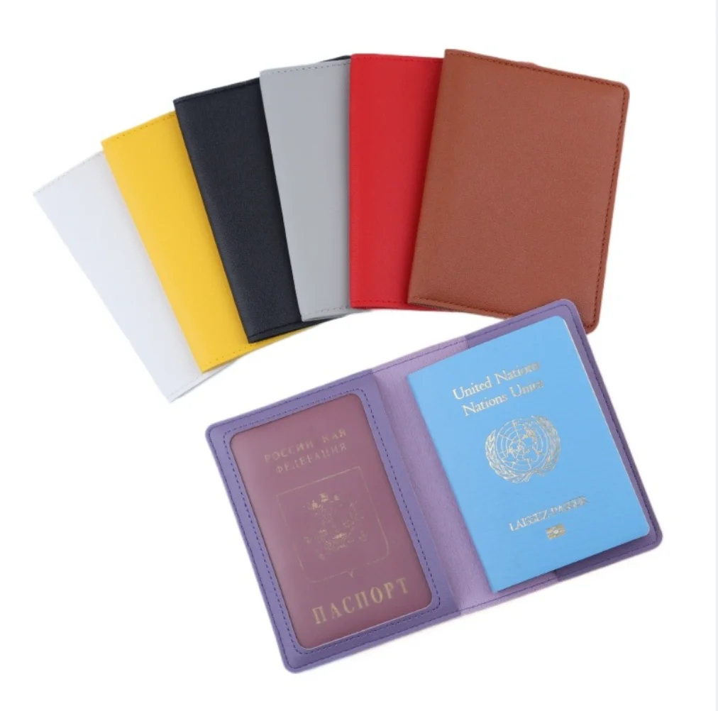 Leather Case 14.2*10.6*1CM Unisex Design Card Holder Stylish Design Travel Wallet For Daily Use Gift For Frequent Travelers