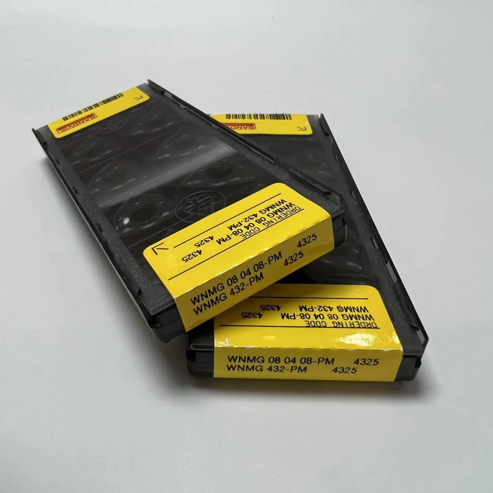 

Оригинальное лезвие с ЧПУ из твердого сплава SANDVIK/WNMG080408-PM 4325, 10 шт.