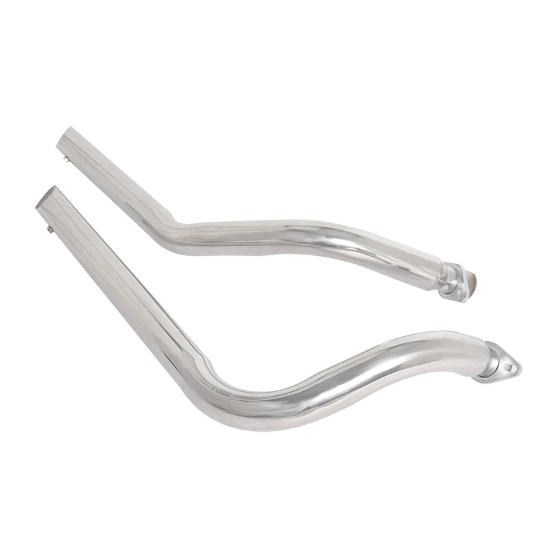 For HONDA Shadow ACE 750 VT750C VT750C Black 1997-2003 Motorcycle Duals Exhaust System Pipe For Honda VT750CD Deluxe 1998-2003