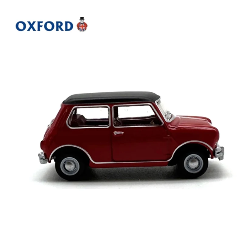 OXFORD Diecast 1:76 Scale Alloy Austin Cooper Retro Car Model Finished Product Simulation Toy Collection Gift Mini Static Model