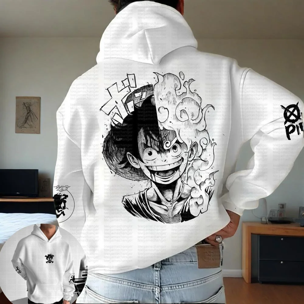 Bluza z kapturem Dragon Ball anime 2025 dla dzieci/dorosłych, moda uliczna Y2K, szybkoschnąca, luźna koszulka oversize