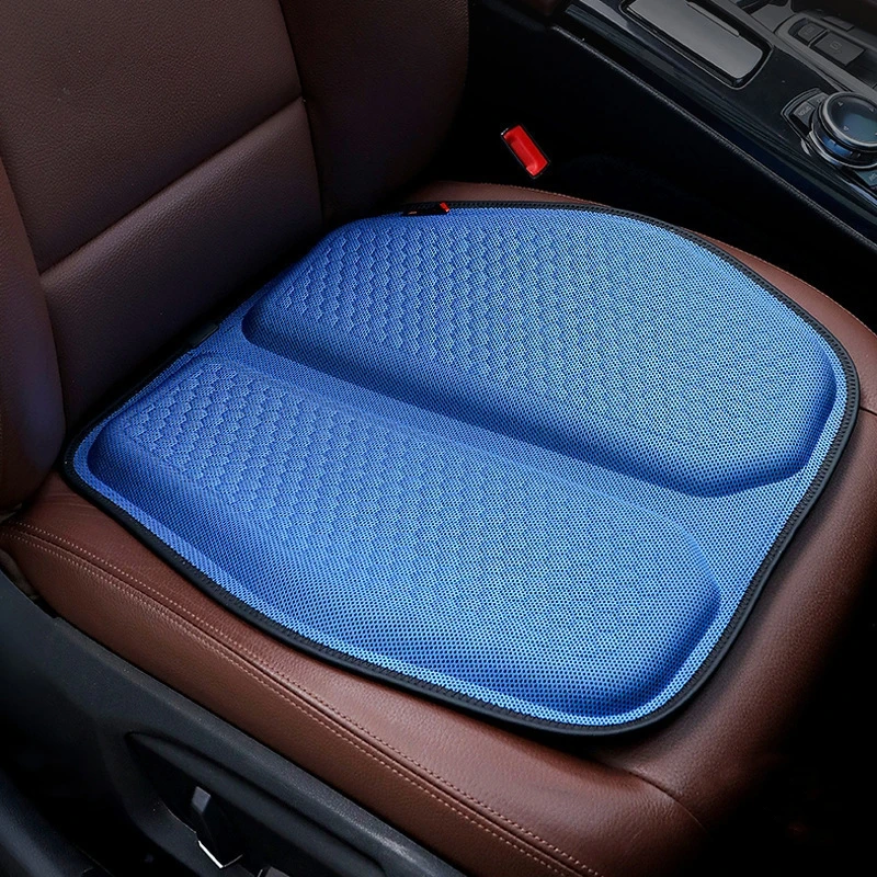 Car Summer Gel Cooling Seat Cushion Honeycomb Cool and Breathable Cool Ice Silk Car Home Office Chair Cushion Car Accessories