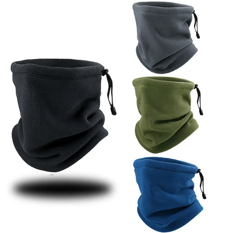 

Winter Neck Warmer Gaiter Thermal Bandana Face Cover Half Fleece Mask Hiking Cycling Running Sport Ski Tube Scarf Women Men Kids