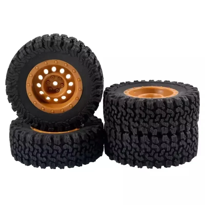 

Комплект из 4 шт. резиновых колесных шин 90 мм 1.9 для радиоуправляемых краулеров 1/10: Trxs TRX4, RC4WD D90, Axial SCX10 II III, Redcat, MST