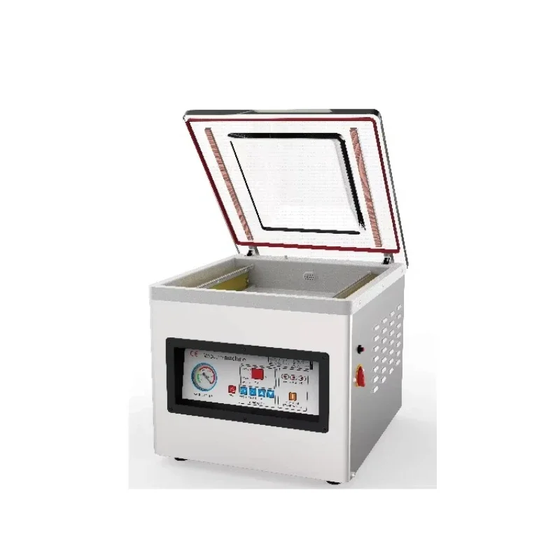 

New Sealer Full Chicken Potato Cheese Machine Automatic Coffee Brick Vacuum Skin Packing Machine High Quality