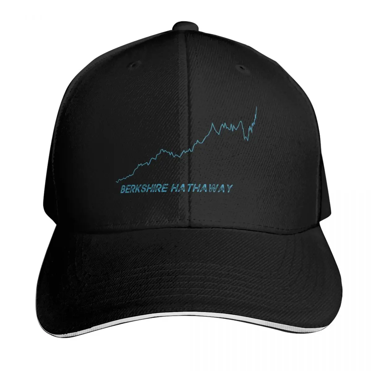 Berkshire Hathaway Graph Baseball Cap Breathable Mesh Back Adjustable Buckle Closure Moisture Wicking Quick Dry