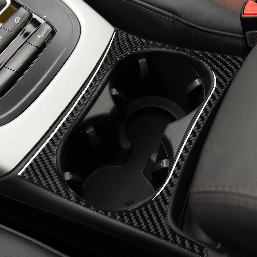 For Audi Q5 SQ5 8R A4 A5 2009-2018 Carbon Fiber Interior Kit Gauge Shift Center Lift Panel Car Accessories Decorative Stickers - view 3