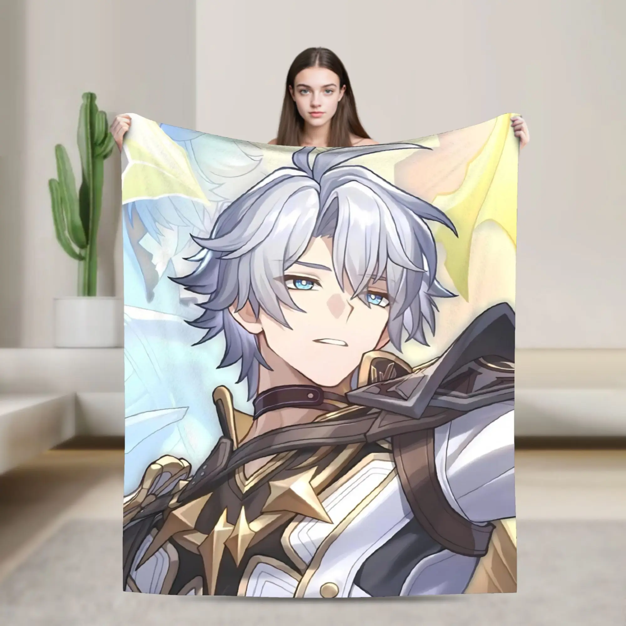 Honkai Star Rail Merch Blanket Super Soft Warm  Throw Blankets for Bed 50x60 Inches Multi-size Throws And Blankets