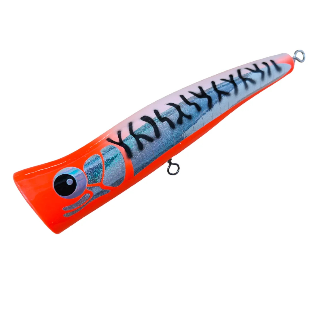 

Swolfy 1 шт. рыболовная приманка 21 см 100 г деревянная приманка-поппер для верхней воды жесткая приманка искусственные плавающие воблеры пластиковые рыболовные снасти