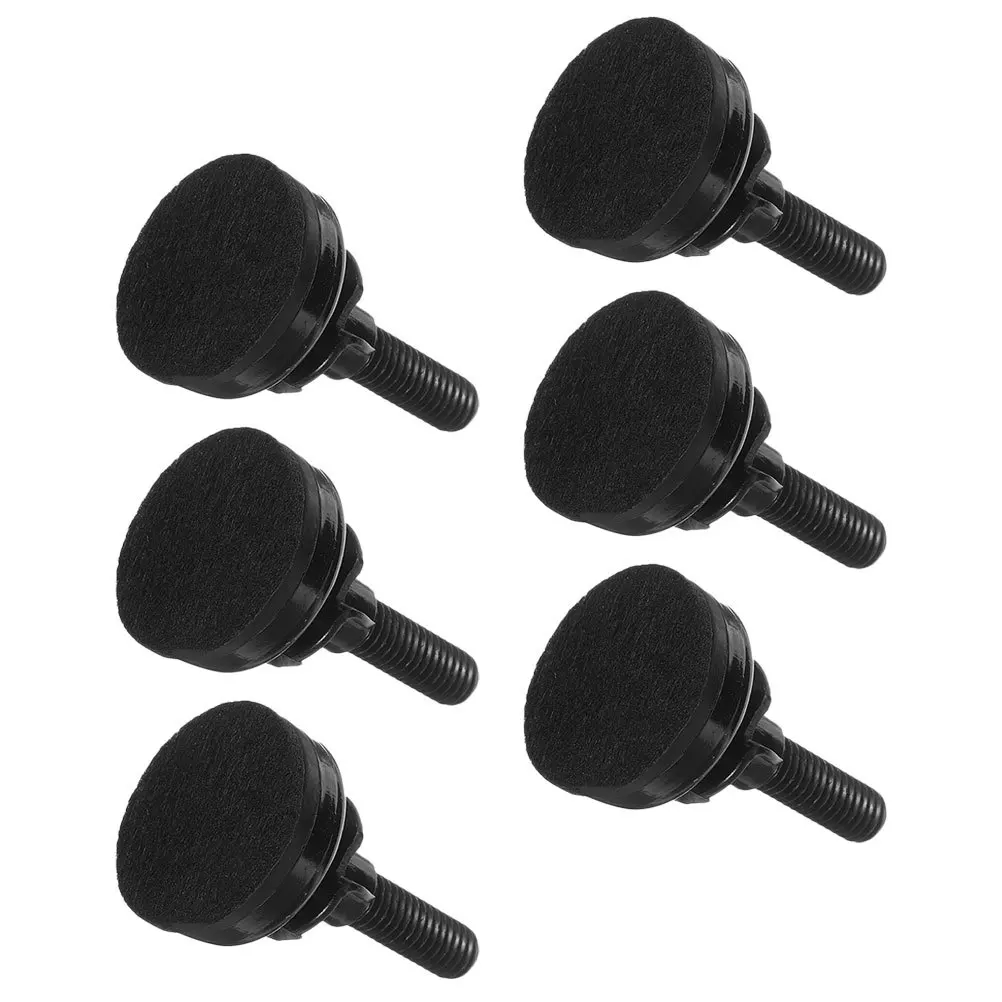 

6pcs Adjustable Furniture Leveler Screw On Leveling Feet Heavy Duty T-Shape Legs For Table Workbench Cabinet Stability Height