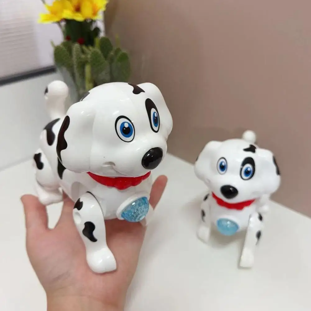 

Electric Walking Dog Toy with Light and Walking Function Toy Interactive Musical Puppy Electronic Pet for Kids Gift