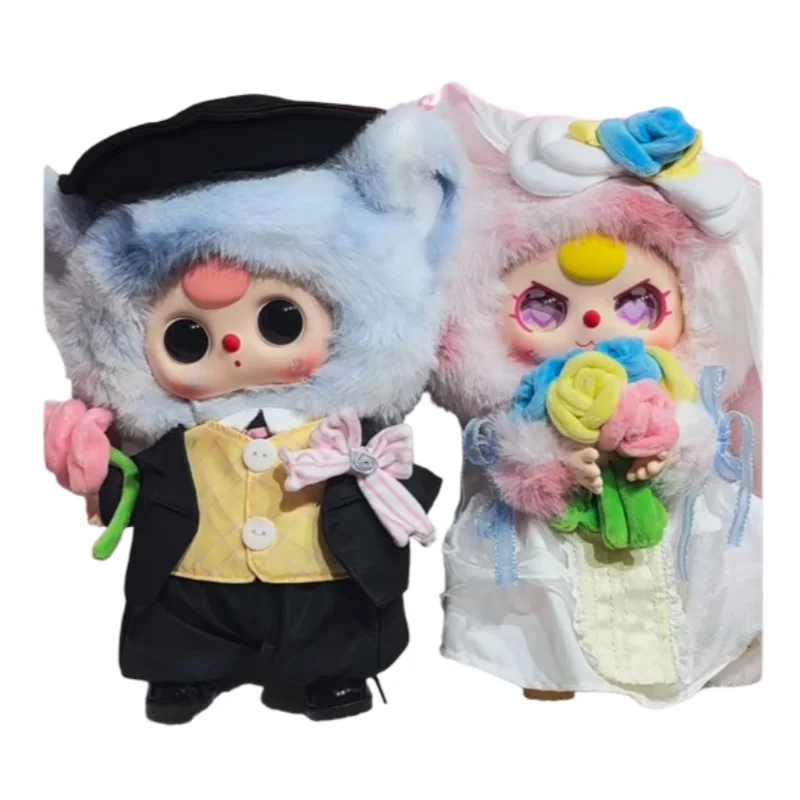 Neue echte Spot Baby drei Jahre alt 20 cm Qixi begrenzte romantische Hochzeit 400 % Serie Blind Box süße Spielzeugpuppe Mädchen Festival Geschenk