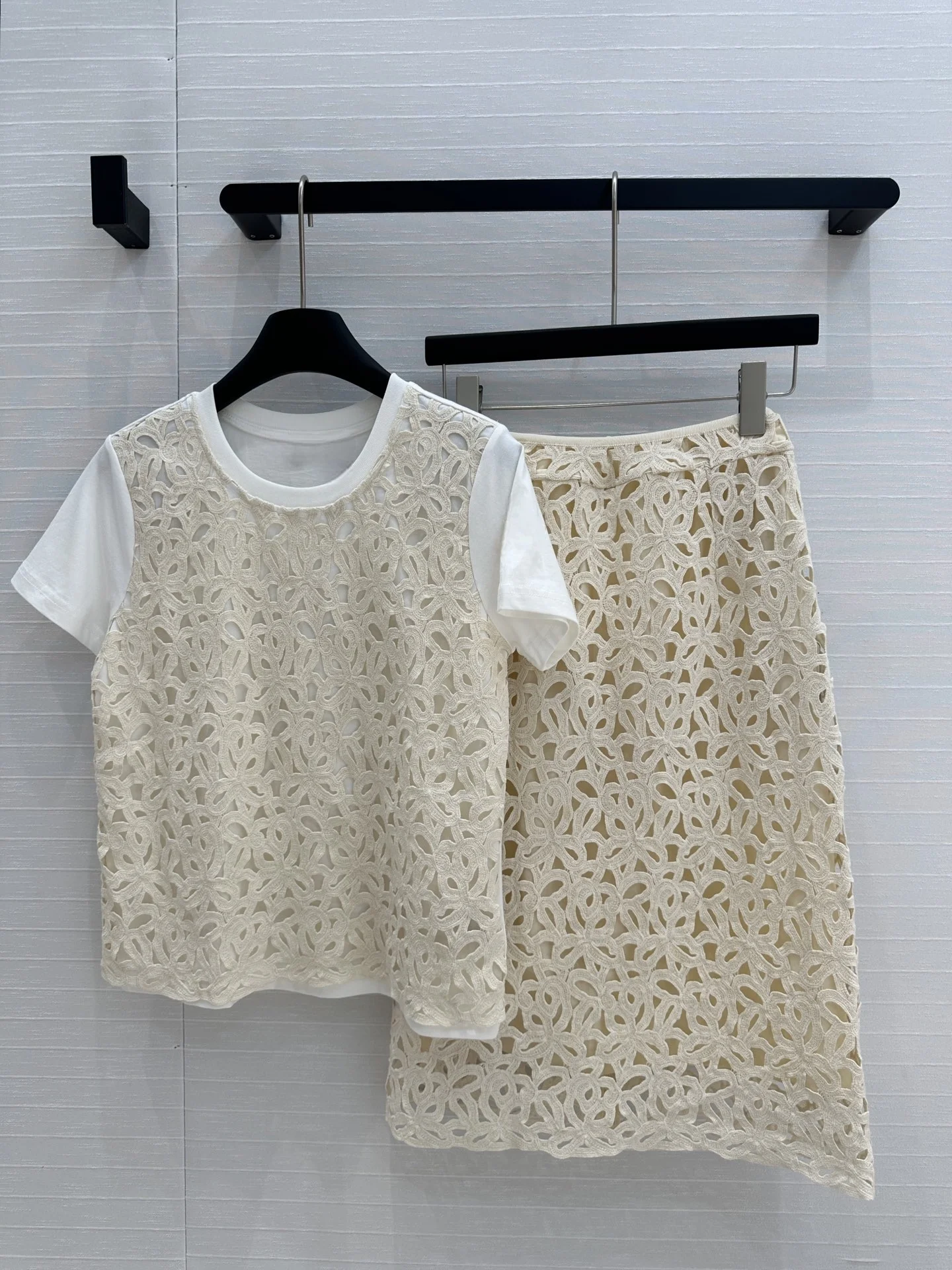 

Women's decal T-shirt skirt set short skirt two-piece set woman 2 pieces sets woman's dress Skirts crop top