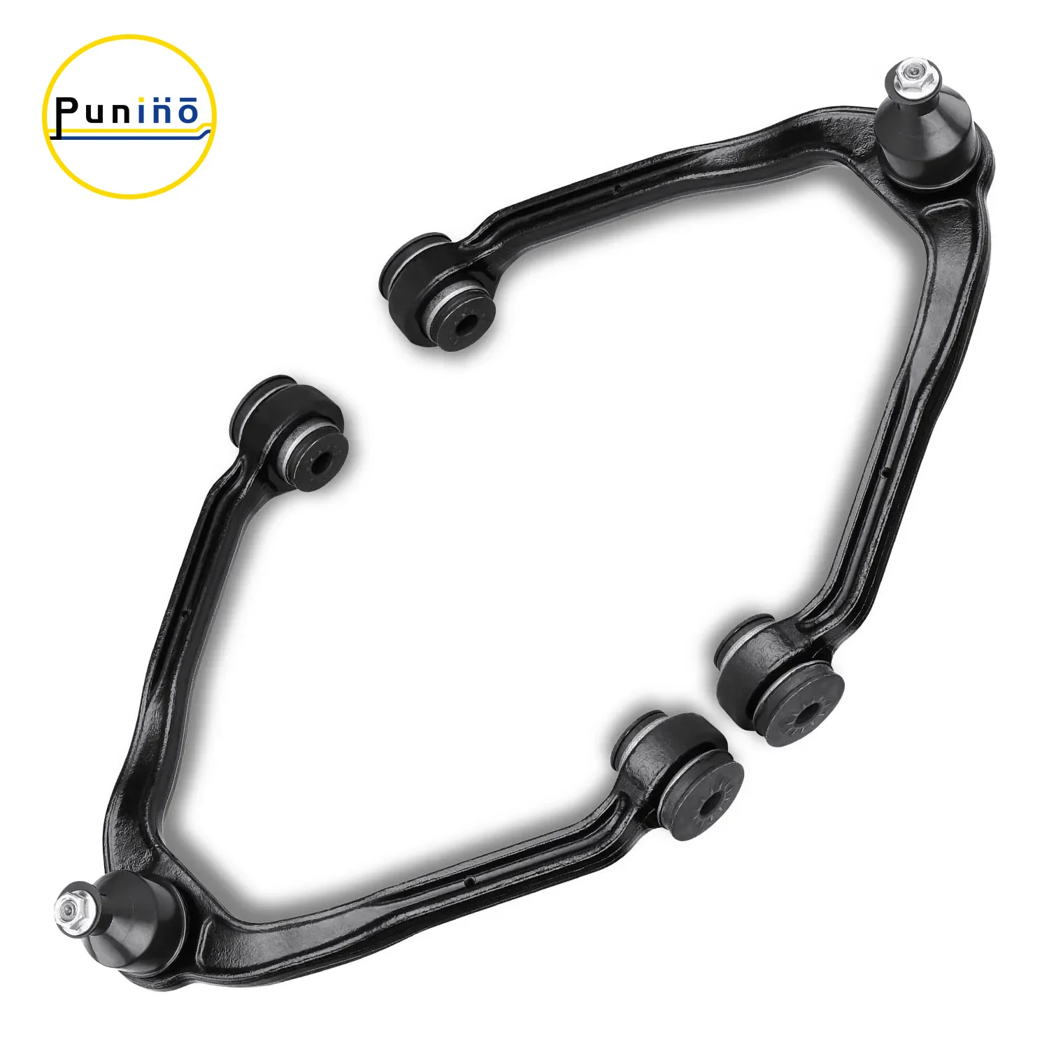 Punino 6pcs Front Upper Control Arms Sway Bar End Link Set for Chevrolet Silverado 1500 Cadillac Escalade 2000 2001 - 2014