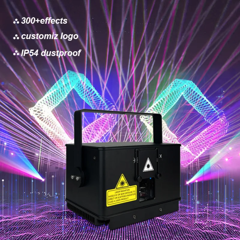 

Knight 5w Dmx Dj Club Rgb Full Color Animation Laser Light with Ilda