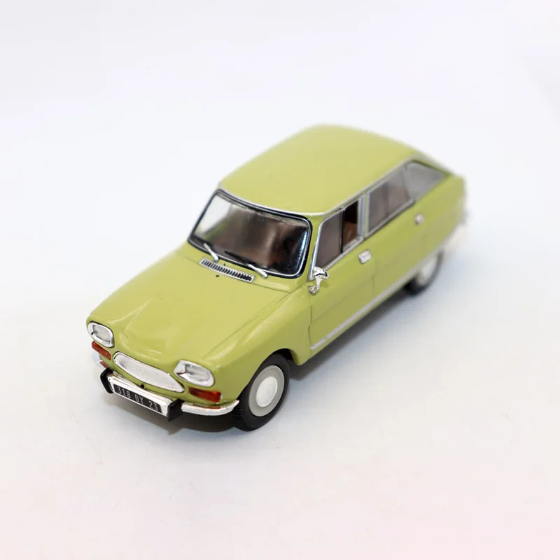 1/43 Scale Citroen Ami 8 1970 Vintage Alloy Car Model Collection Ornaments