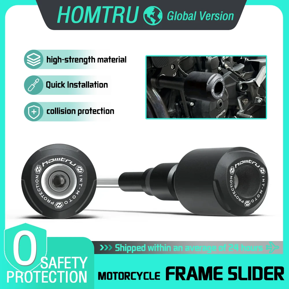 

For Ducati Hypermotard 821 SP 2013-2015 motorcycle modification frame slider off-road protection anti fall pad accessories