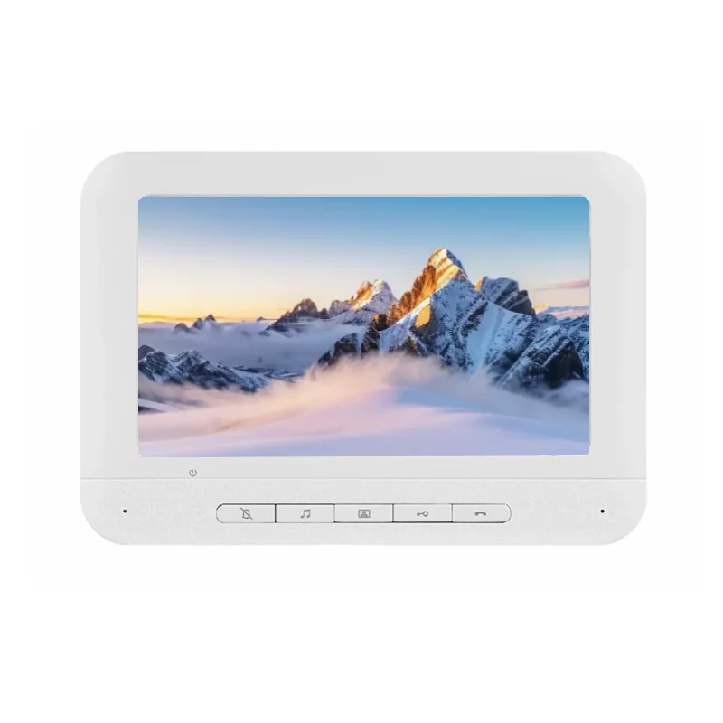 SmartYIBA Video Doorbell For Private House Video Door Phone Interphone 1 to 2 Monitors Kits Option 7" Color Screen Home Intercom