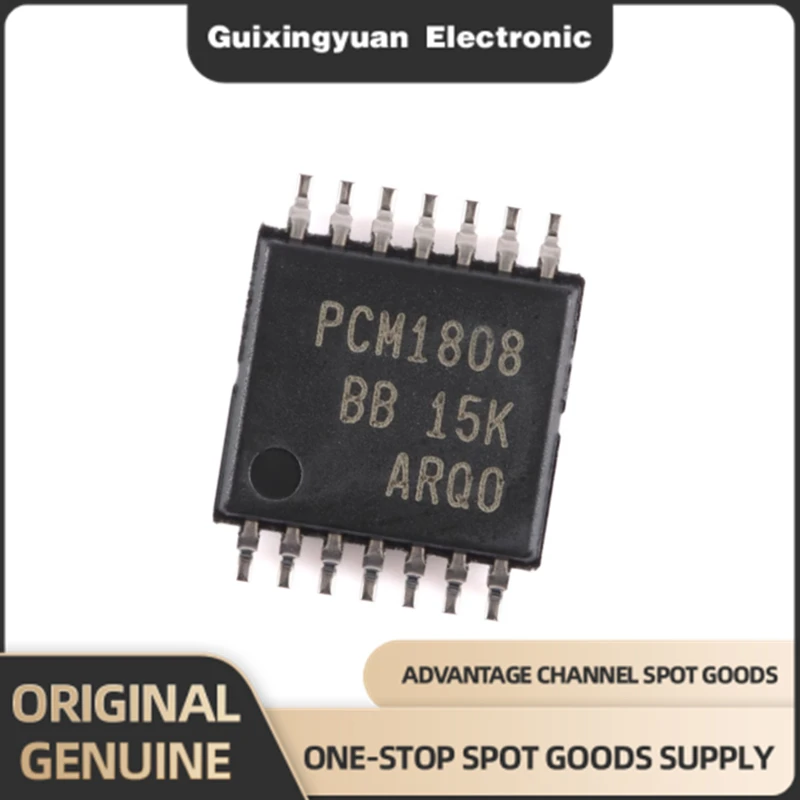 Puce PCM1808PWR CM1808PWR TSSOP14, Lieutenant 100%, Nouveau, 5 Pièces