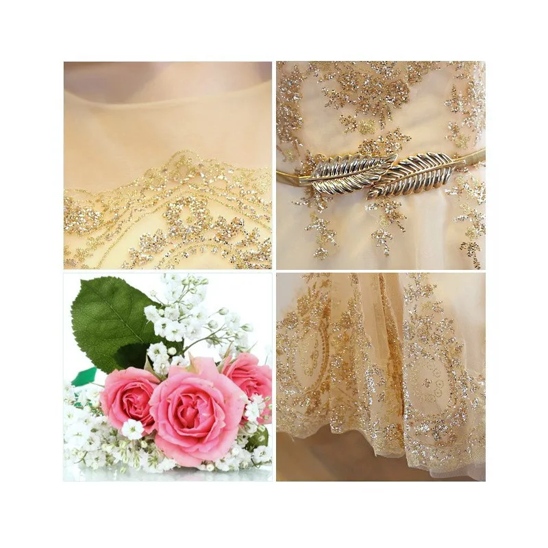 2025 nuevo vestido corto Sexy de Color champán a la moda de verano para mujer vestido de noche adelgazante y adelgazante de lujo de alta calidad