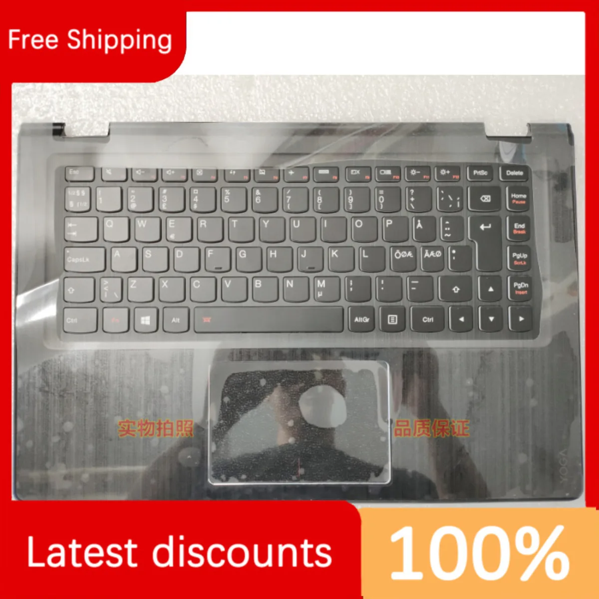 for Lenovo Yoga 3-14 YOGA 700-14 C Case Keyboard Backlight North Irving 5CB0K61136