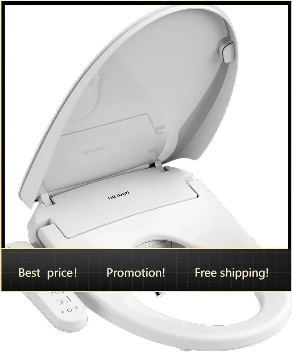 Brand new fast shippingBestsellerZ1 Bidet Toilet Seat, Bidet Attachment for Toilet Warm Water, Elongated Heated Toilet Seat with