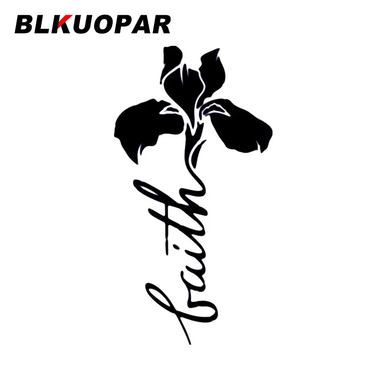 

BLKUOPAR Flowers Vector Clipart Car Stickers Occlusion Scratch Decal Creative Windows Refrigerator Car Accessories Graphics