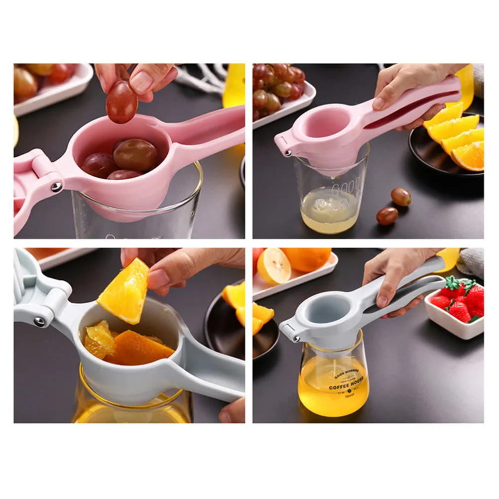 Picture 6: 1Pcs Manual Fruit Squeezer Lemon Juicer Citrus Extractor Hand Tool Comfortable Handle for Kitchen Smoothies Cocktails