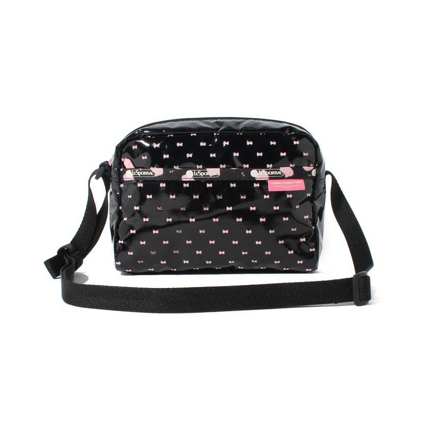 Imagem -05 - Olá Kitty Bolsas de Ombro dos Desenhos Animados para Mulheres Sanrio Bolsas e Bolsas Crossbody Bolsas Tote Pouch Carteira Bonito Bolsa Preta