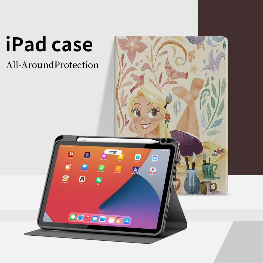 Ipad case beautiful girl 2022Pro 11 Case Air 5 4th 6th 10.9 For Funda ipad 9th Generation Mini 6 2024 10.2 9.7 8.3in