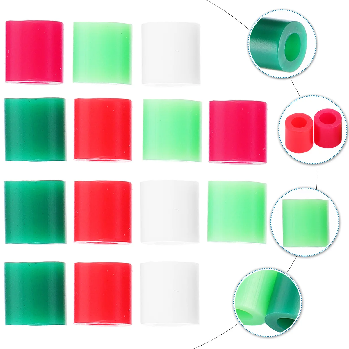 2500 قطعة DIY مجموعة الخرز الملونة لزجة الخرز للأطفال الفن الحرفية التعلم أداة متعة المنزل مدرسة مشروع الإمدادات