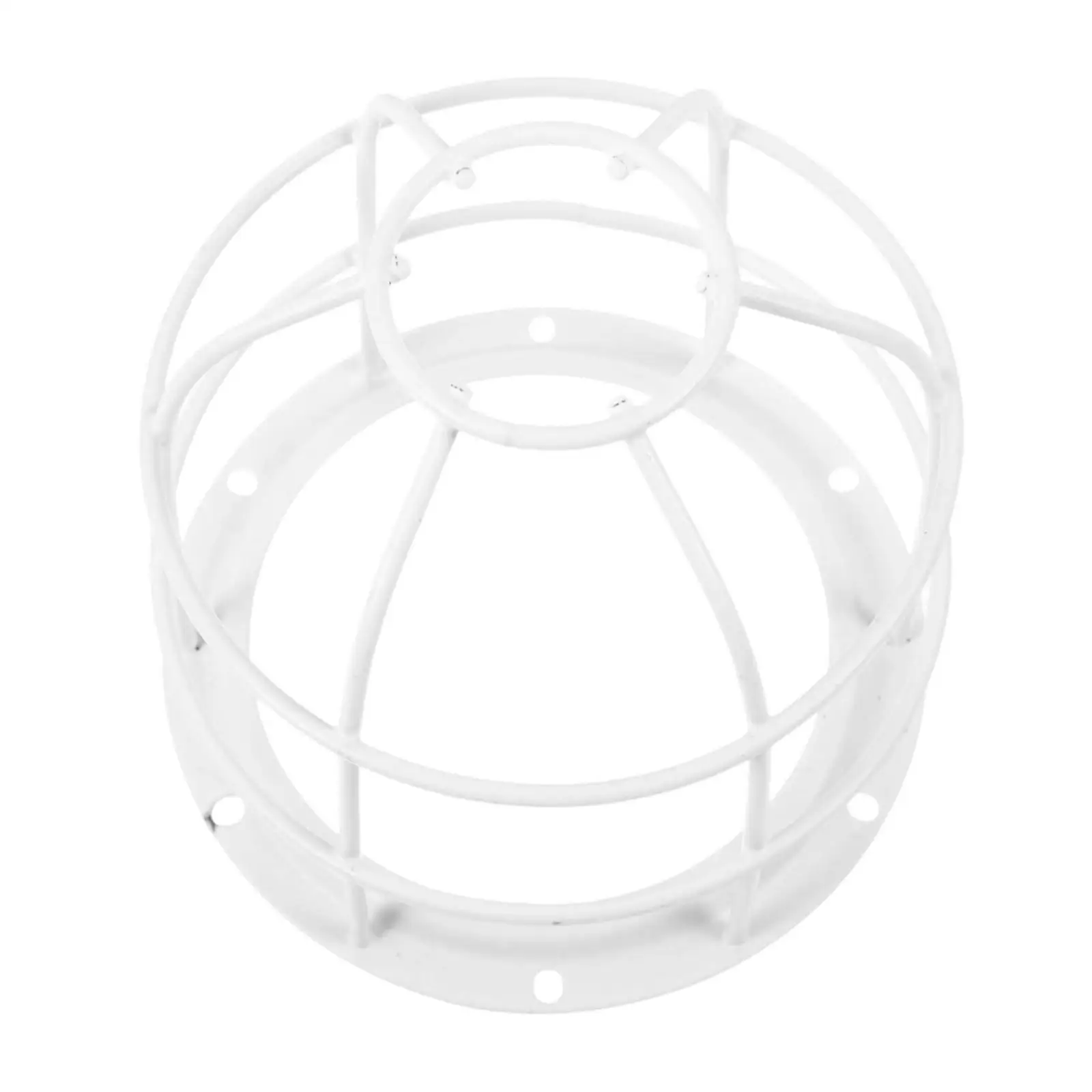 Sturdy Metal Wire Cage Pendant Light Lamp Cover Anti Collision Shade Guard Home Decor for Hotel Restaurant Study Room Rustic