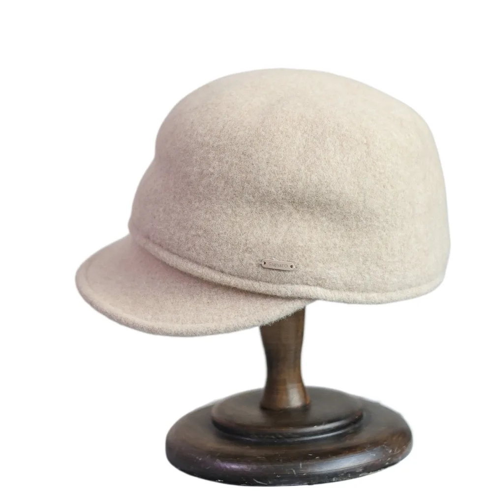 

Модный шерстяной цилиндр для женщин, теплые шляпы-федоры в стиле ретро, элегантная очаровательная конная шапка для вечеринки