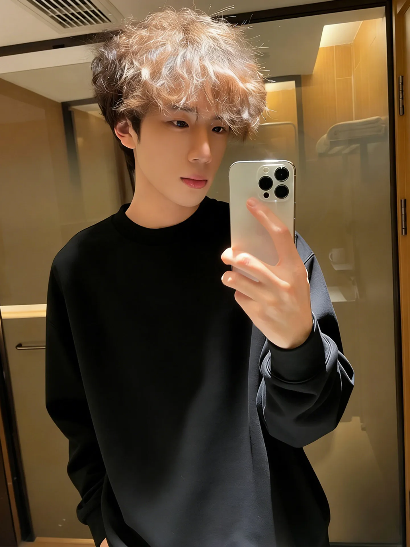 

Мужская толстовка American Style с флисовой подкладкой, длинными рукавами, круглым вырезом, теплая, для весеннего сезона, повседневная, молодежная, модная