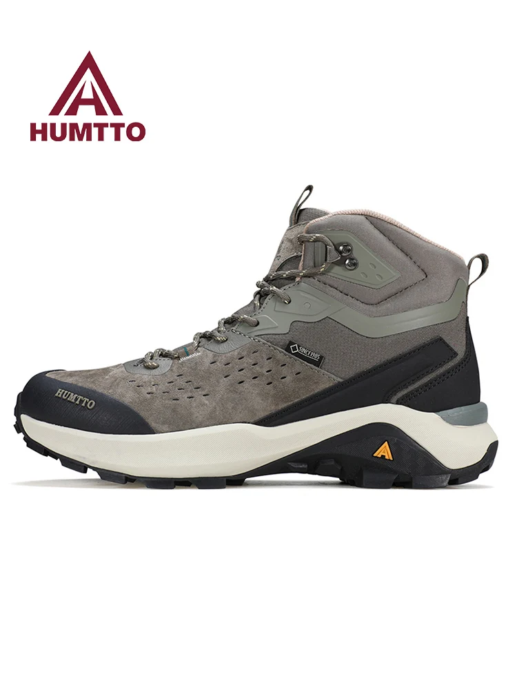 Humtto Botas tácticas impermeables en cuero de vaca para exterior - imagen 5