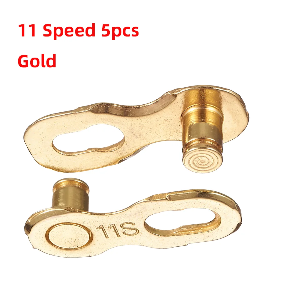 ロードバイクチェーンコネクタ,6/7,8,9,10,11,12スピード,5セット